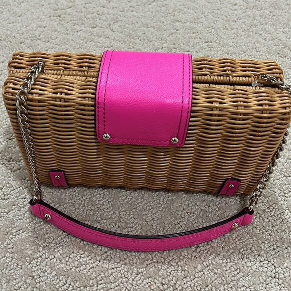 NEW Kate Spade Wicker Bag - Picture 6 of 7